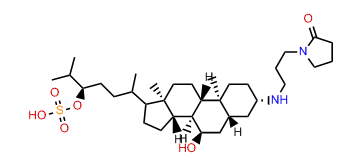 Petromyzonamine 24-monosulfate